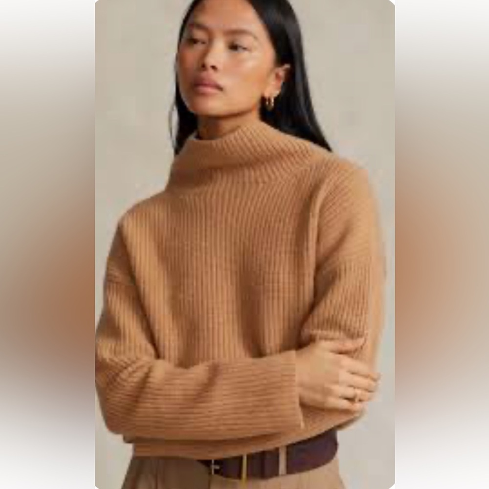 Polo Ralph Lauren Wool Cashmere sweater in camel color